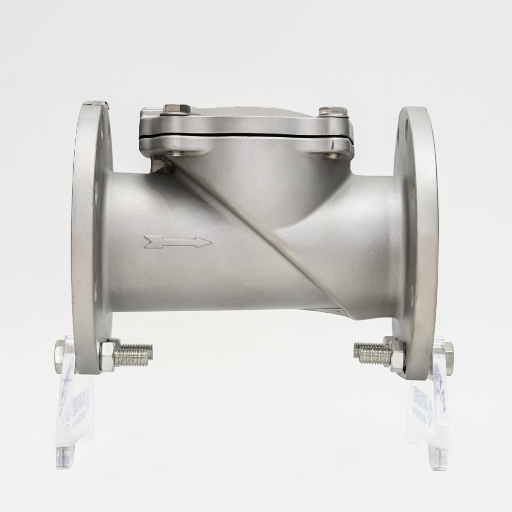 Nepovratni ventil s gumenim diskom od nehrđajućeg čelika H44X-16P